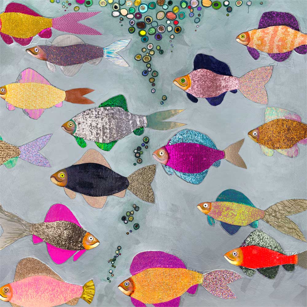 Goldfish Boldfish - Paper Giclée Print