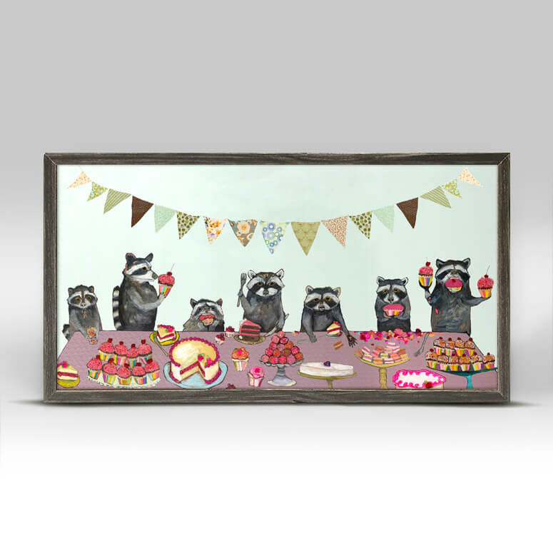 Cupcake Party Mini Print 10"x5"