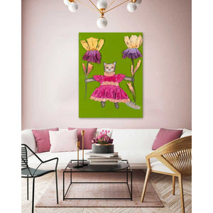 Kitty Dress - Canvas Giclée Print