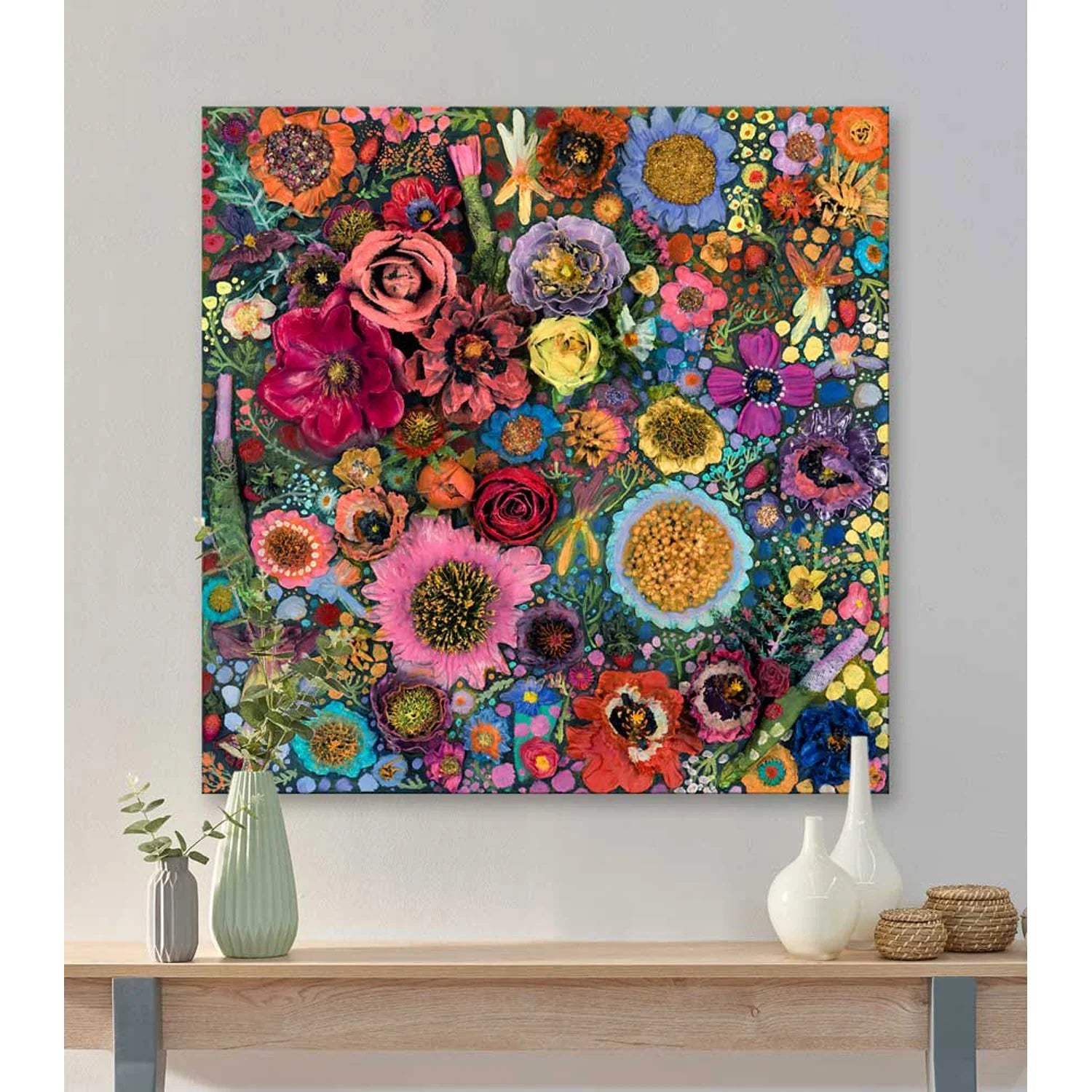 Flower Blossoms - Canvas Giclée Print