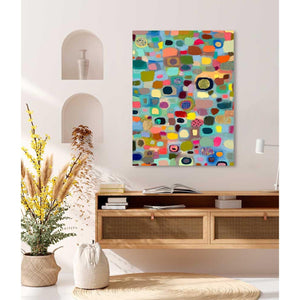 Bursts Of Color - I Canvas Giclée Print