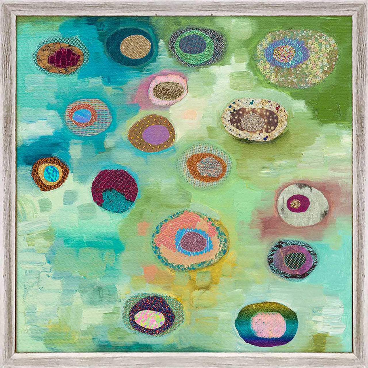 Bursts Of Color IV - Mini Print 6"x6"