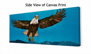 Bald Eagle - Canvas Giclée Print