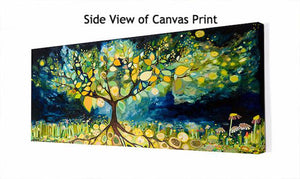 Lemon Tree Landscape - Canvas Giclée Print