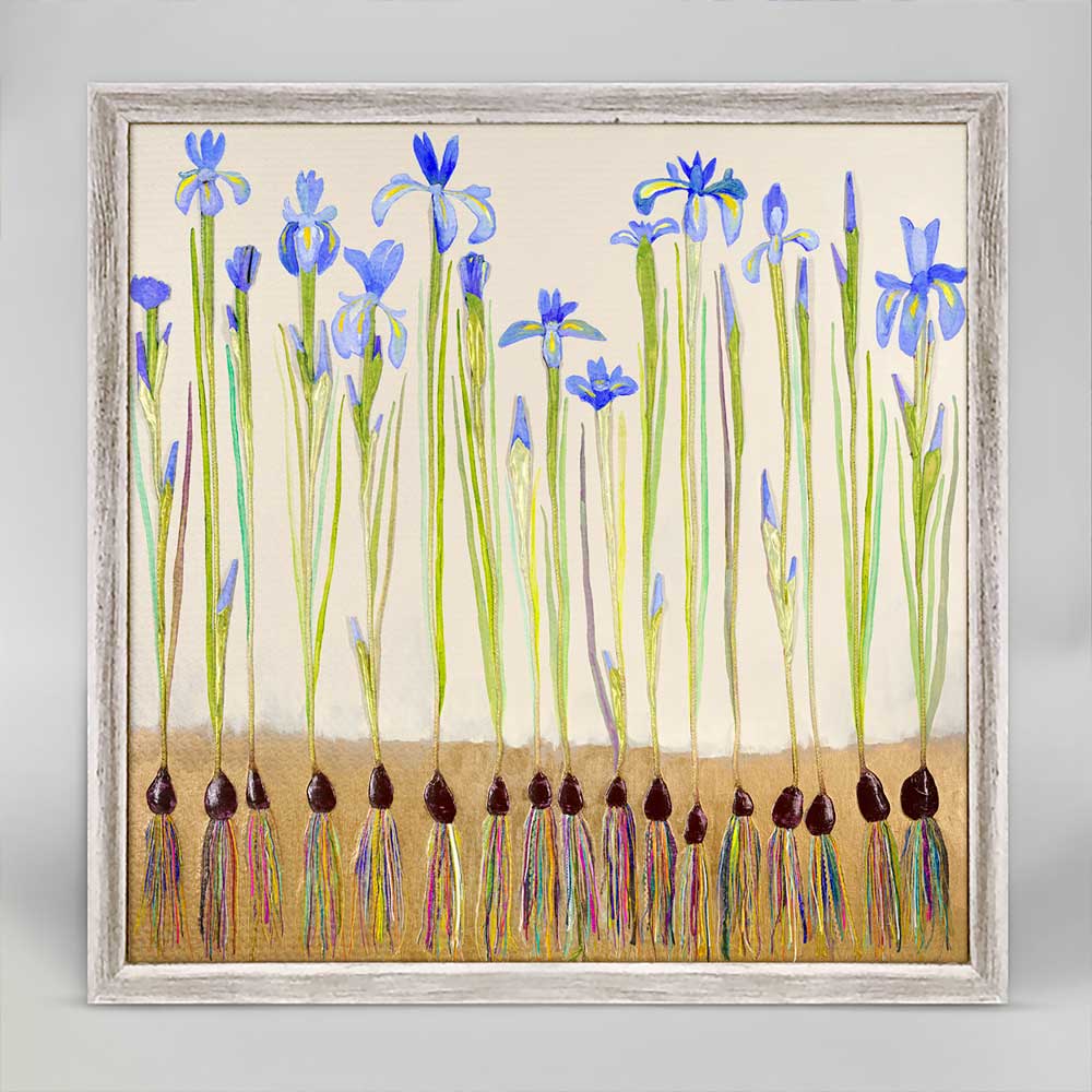 Dutch Irises Mini Print 6"x6"