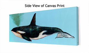 Orca - Canvas Giclée Print