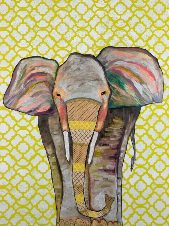 Trendy Trunk - Canvas Giclée Print