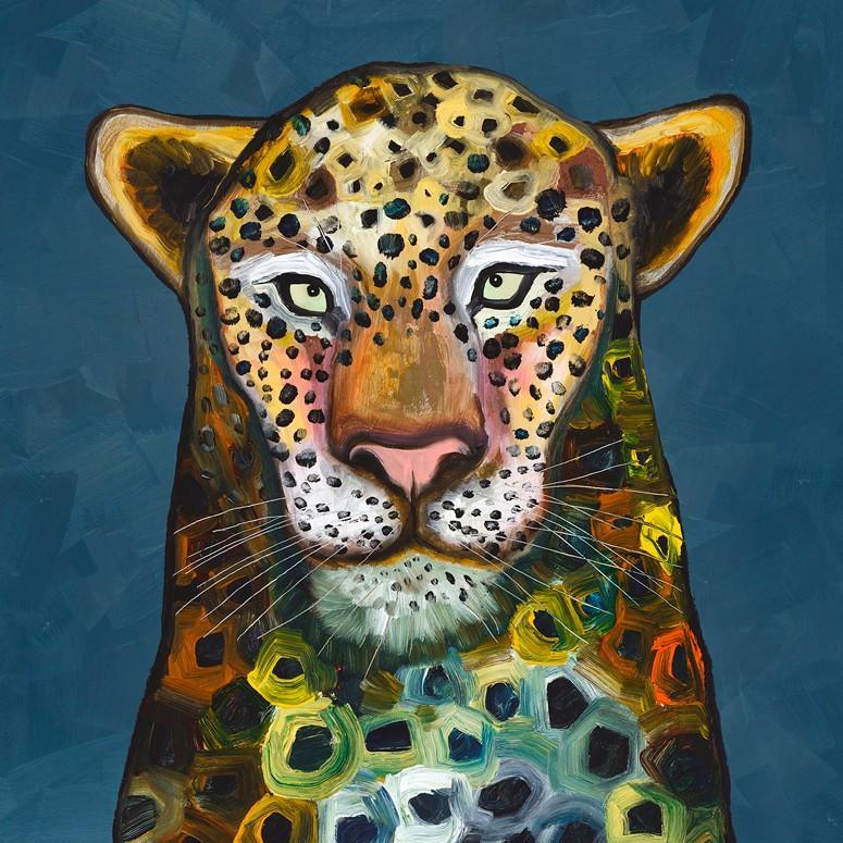 Wild Leopard - Canvas Giclée Print
