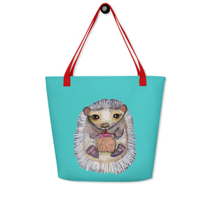 Rainbow Friendship Large Tote Bag