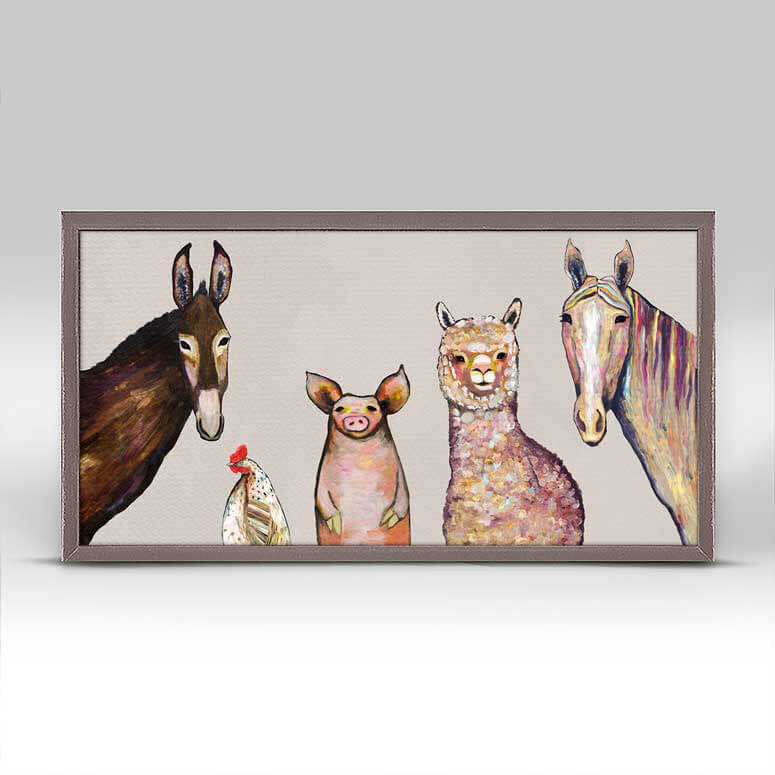 Alpaca and Pals - Neutral Mini Print 10"x5"