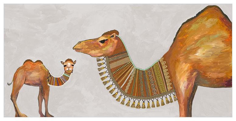 Baby Camel Neutral - Canvas Giclée Print