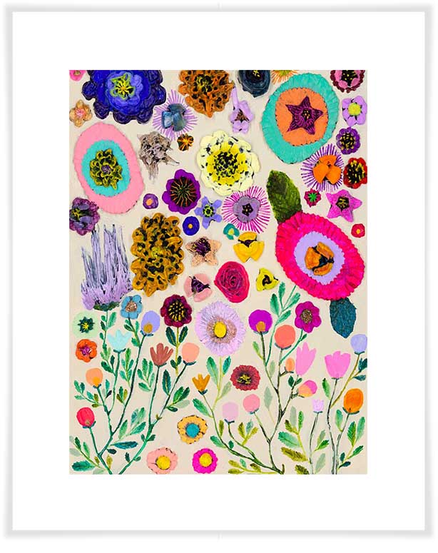 Bright & Bold - Sand - Paper Giclée Print