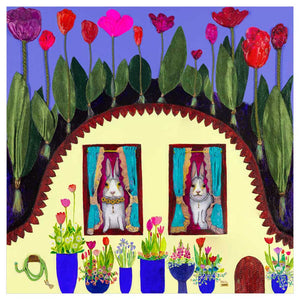 Bunny's House - Canvas Giclée Print