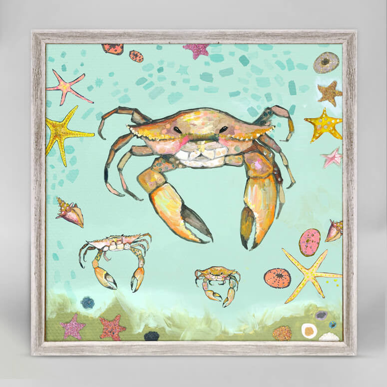 Crabs Trio Mini Print 6"x6"