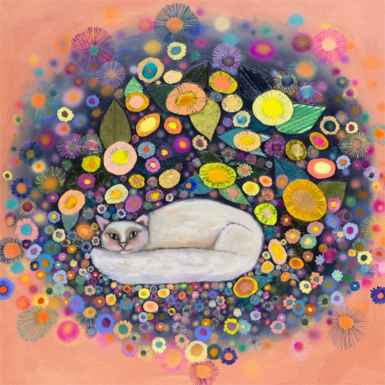 Feral Cat Nest - Canvas Giclée Print