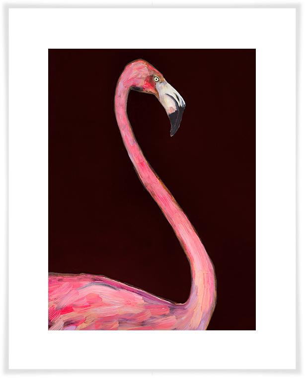 Flamingo - Paper Giclée Print