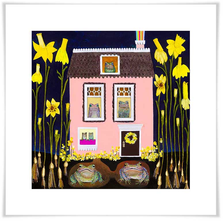 Frog's House - Paper Giclée Print