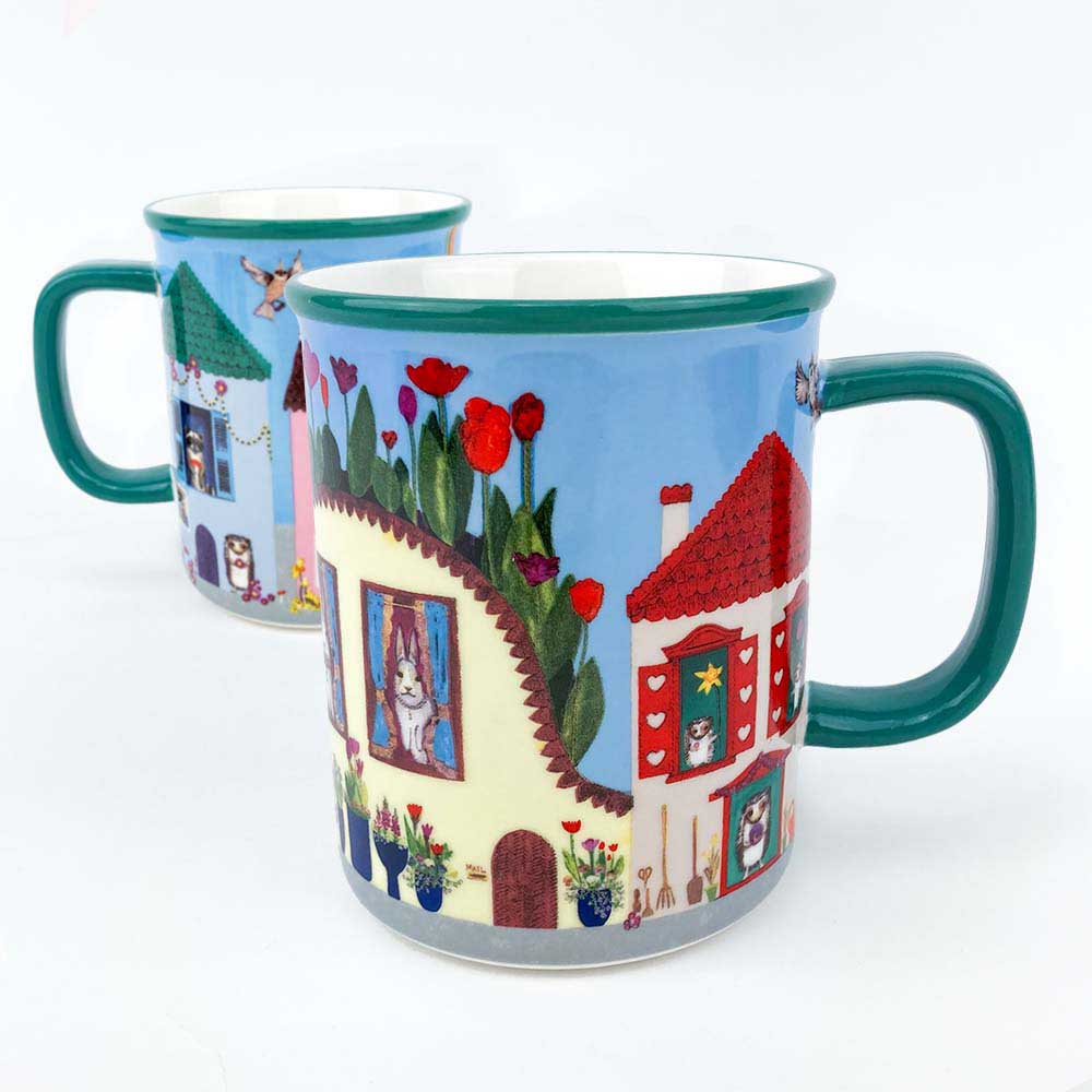 Garden Houses Mug