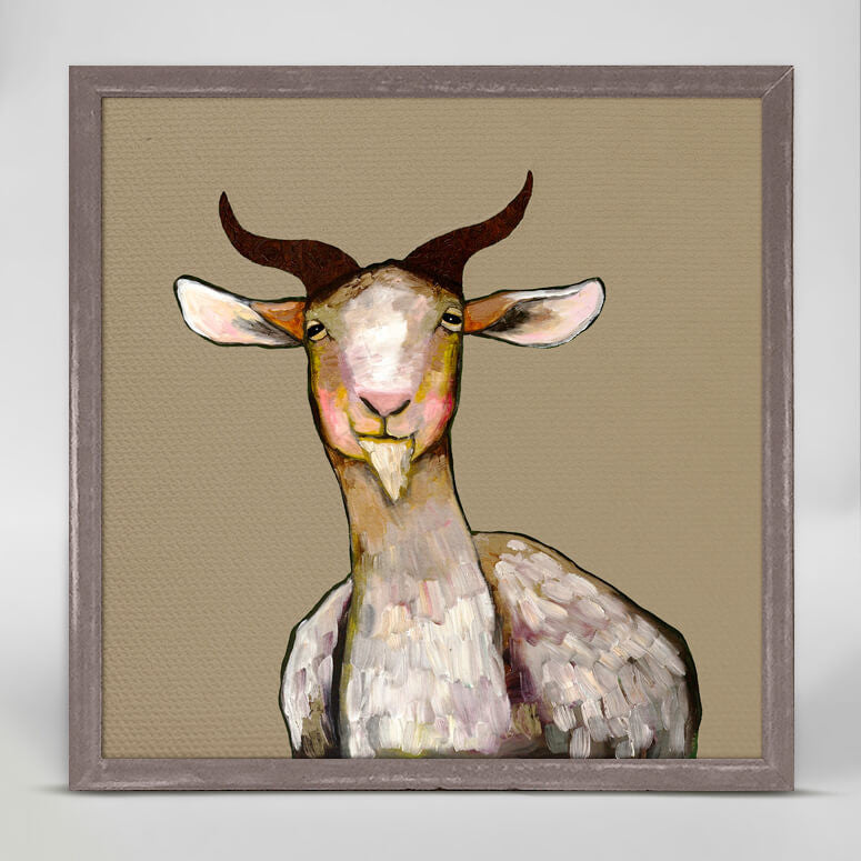 Goat Mini Print 6"x6"
