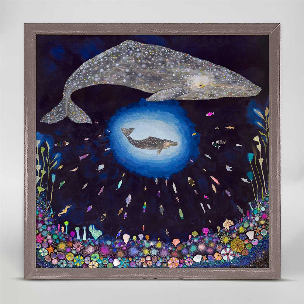 Gray Whale Calf Mini Print 6"x6"