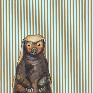 Honey Badger - Canvas Giclée Print