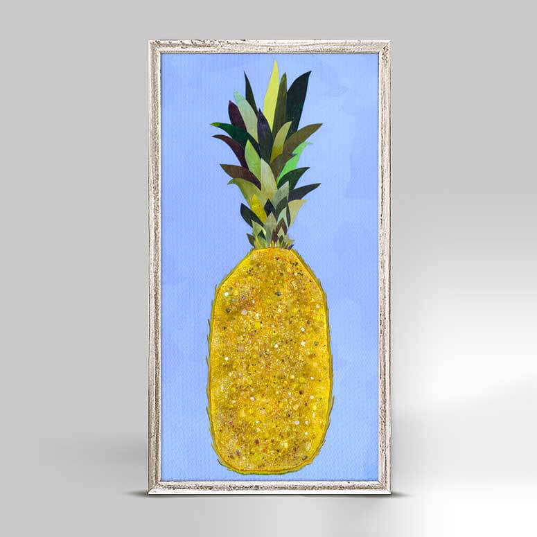 Jeweled Pineapple Mini Print 5"x10"
