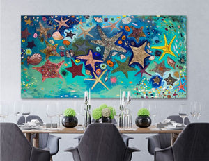 Starfish - Canvas Giclée Print