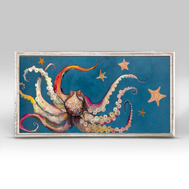 Octopus and Starfish Mini Print 10"x5"