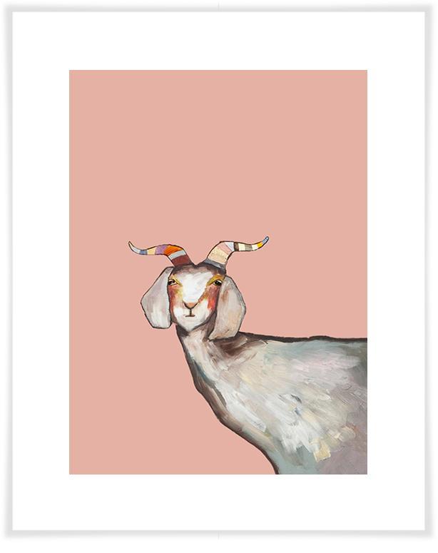 One Goat - Paper Giclée Print