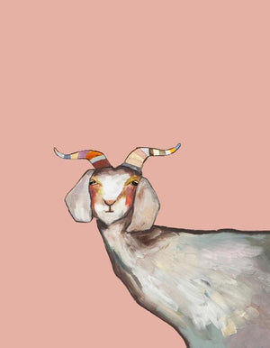 One Goat - Canvas Giclée Print