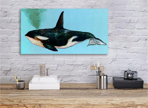 Orca - Canvas Giclée Print