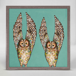 Owl Duo Mini Print 6"x6"