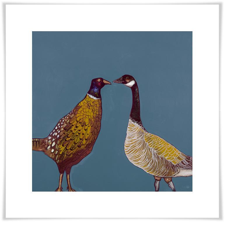 Pheasant & Goose - Paper Giclée Print