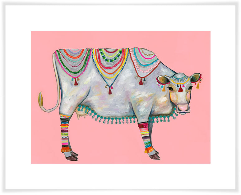 Queen of the Pasture Pink - Paper Giclée Print