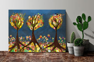 Roots & Seeds - Canvas Giclée Print