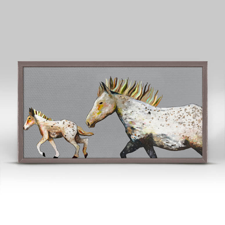 Speckled Pony Ride Mini Print 10"x5"