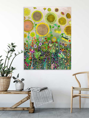 Sunflower Garden - Canvas Giclée Print