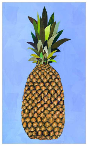 Tropical Pineapple - Canvas Giclée Print