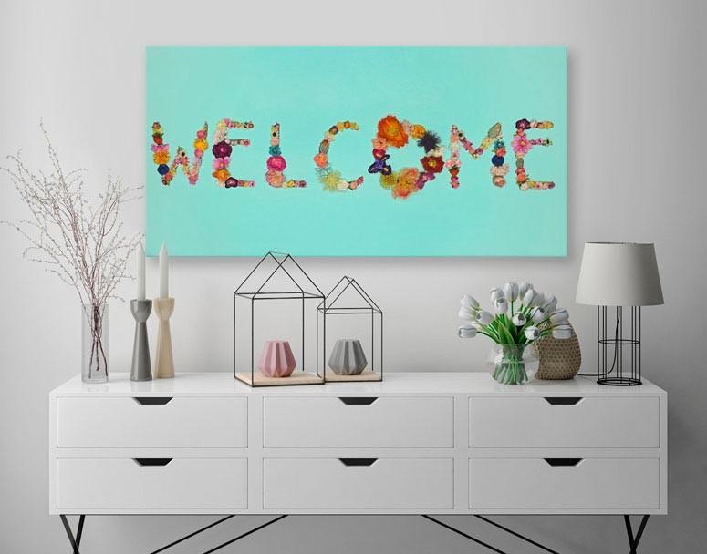 Welcome - Canvas Giclée Print