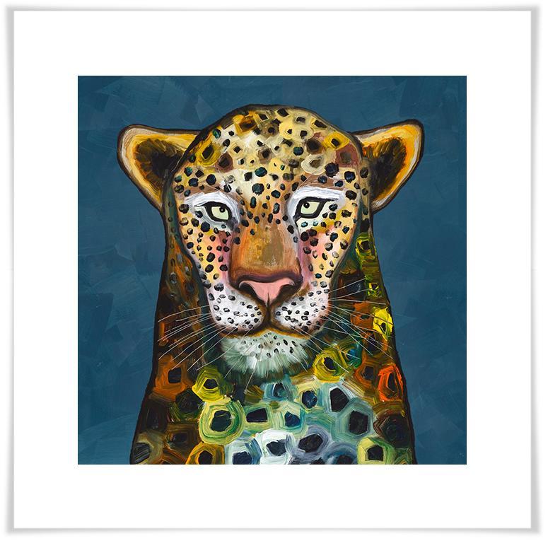 Wild Leopard - Paper Giclée Print