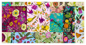 Wildflowers Patchwork - Canvas Giclée Print