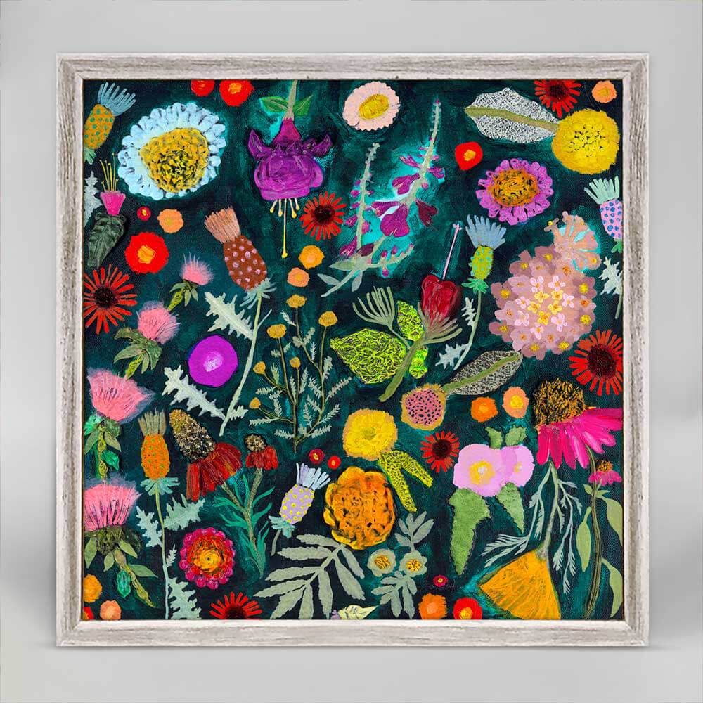 Wildflowers - Thistles Mini Print 6"x6"